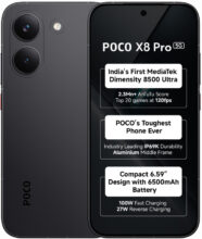 Poco X8 Pro (Black, 256 Gb)(8 Gb Ram)