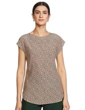 Marks & Spencer Women’s Regular Blouse (T41/7015X_Fudge 8)