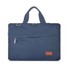Protecta High Pedestal Office Laptop Messenger Bag Briefcase for Men & Women Fits Laptops Uo To 15.6 Inch and MacBooks Up To 16 Inch – Ideal for Work & Office – Blue