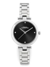 French Connection Black Sunray Dial, Analog Watch for Women – FCN0166BSM