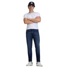 Men’s Blue Slim Mid Rise Jeans
