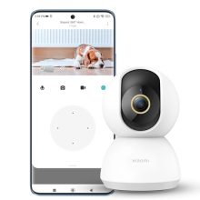 Xiaomi Mi 360° Home Security Camera 2K (1296P)| 2024 New Launch| 3Mp High Res| F/1.6 High Aperture For Superior Colors| Cctv Camera For Home| Ai Human Detect (No False Alarm)| Talk Back Feature,White