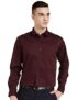 Amazon Brand – Symbol Men’s Solid Cotton Formal Shirt | Plain | Full Sleeve – Regular Fit (Available in Plus Size) (Wine_39)