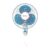 Bajaj Frore Neo 400 Mm Wall Mount Fan | Wall Fan For Kitchen & Home | Smooth Oscillation | 100% Copper Motor | High Air Delivery | 3-Speed Control | Rust Free | 2-Yrs Warranty 【Blue】