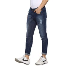Campus Sutra Men’s Slim Fit Jeans (CT20JN_Knees_M_PLN_LBU_Lbu_36)