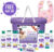 HIMALAYA Happy Baby Gift Pack with Baby Bib (9 in 1)(Purple)