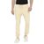 Spykar Beige Jogger Fit Mid Rise Trousers for Men