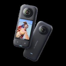Insta360 Action Camera X3 Sports and Action Camera(Black, 72 MP)