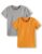 Amazon Brand – Symbol Boy’s Regular T-Shirt (PAG 504_Grey & Mustard 2-3 Years)