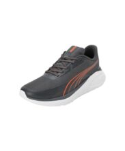 Puma Mens Evoflex Strong Gray-Rickie Orange-Aged Silver Running Shoe – 6 UK (31110902)