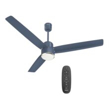 Havells Fab Bldc Underlight 1200 Mm Ceiling Fan| 5 Star| Upto 65% Saving| Air Delivery: 235 Cmm|Low Wattage: 30W| Low Noise|4 Speed Mode| 380 Rpm| 2 Years Manufacturer Warranty (Denim Blue)