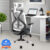 ASTRIDE Ergofit BIS Certified Ergonomic High Back, Synchro Tilt Mechanism Mesh Office Adjustable Arm Chair(Grey, Optional Installation Available)