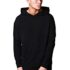 Veirdo Men’s Regular Fit Hooded Cotton Jacket – Black