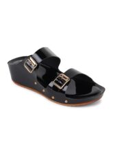 Iconics Women Sandal,Black,UK-8