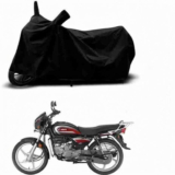 Trendymart Waterproof Two Wheeler Cover for Hero(Splendor, Black)