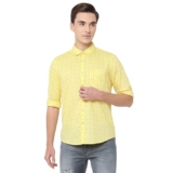 Pepe Jeans Men’S Regular Shirt (Pm307567_Yellow M)