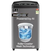 Godrej 7 Kg 5 Star, AI Powered, Fabrisafe Steel Drum, Magic Lint Filter, Fills Tub At ~0 Water Pressure, Fully-Automatic Top Load Washing Machine (WTEON ALP 70 5.0 FDUN GPGR, Graphite Grey)