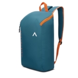 Aristocrat Berry 11L Casual Daypack with Adjustable Shoulder Strap | Premium Polyester Backpack with 1 Compartment & Reverse Zipper | Gym,Travel & Everyday Bag | Casual Backpack for Men & Women (Teal)