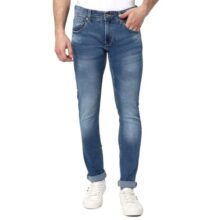 Spykar Men’s Skinny Fit Low Rise Casual Jeans