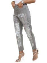 Tokyo Talkies Women Clean Look Heavy Fade Stretchable Jeans Light Grey