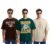 STYLENSE® Cotton Blend Oversized Baggy Fit Drop Shoulder Graphic Printed Half Sleeve T-Shirt Combo for Men (PO3_OSM_LFBSW_PKBBR_TOIBB_XL)