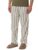 Jack & Jones Men Striped Slim Fit Mid Rise Beige Chino Pants