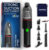 Woscher Dustbuster 2in1 Wireless Vacuum Cleaner Car & Home|12000PA 2X Powerful Suction Car Vacuum Cleaner(Black)