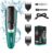 Vgr V-176 Oil Head Usb Rechargeable Hair Clipper/Trimmer, Battery Powered (Green)