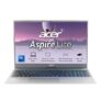 Acer Aspire Lite, Intel Core 3-100U Processor, 8GB DDR4 RAM/512GB SSD, 39.62cm/15.6″ FHD IPS Display, Win 11 Home, Steel Gray, 1.59 Kg,AL15-53, Thin & Light Laptop