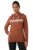 Reebok Women Training Sweatshirt Brown