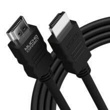 MUCHOCONNECT Hdmi 2.0 Male To Male Cable,1.5 Meter,3D Compatible,4K @ 60Hz,Arc,Strong & Durable,Compatible With Tvs,Displays,A/V Receivers,Blu-Ray Players,Computers,Playstation & More,Black