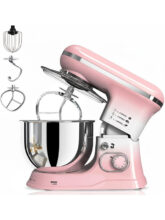 Inalsa Kratos DualTone Pink|Stand Mixer |1200W|5L SS Bowl|Baking,Cake Mixer,Kneading 1200 W Mixer Blender(Kratos DualTone Pink|Stand Mixer |1200W|5L SS Bowl|Baking,Cake Mixer,Kneading | 1 Jar | Pink)