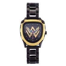 Fastrack Wonder Woman Quartz Analog Black Dial Metal Strap Watch for Girls-6240KM01