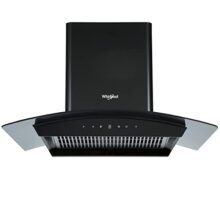 Whirlpool 90 cm 1250 m3/hr Filterless Auto Clean Chimney – CGFL PRO 902 HAC, Touch + Motion Sensor Control (Black), Standard