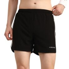 Head HPS-1114 Badminton Shorts for Mens, Colour – Grey (Small)