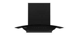 Haier 75 cm 1600 m3/hr Filterless Autoclean Kitchen Chimney, 220W Motor | Unibody Design (Zero Weld Body) | 10 Yr Motor & 4Yr Product Warranty | Free Installation Kit | HIH-G75HM-N