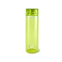 CELLO H2O Round Premium Edition Water Bottle Set of 3, 1000ml, Sea Green | BPA Free, Unbreakable & Reusable | Leakproof Silicone Lid Fridge Set of PET Water Bottle For Kitchen, Office, College, Travel