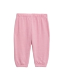 Marks & Spencer Pure Cotton Joggers (0-6 Yrs) Pink