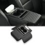 5 In1 Car Seat Armrest Organizer With Cup Holder Tissue Box Slot And Zipper Storage Pocket