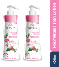 Yardley London By Wipro English Rose Moisturizing Hand & Body Lotion With Rose & Geranium Oil(800 Ml)