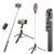 Kratos K9 Selfie Stick Tripod With Light, 67 Inch /170Cm Reinforced Tripod For Mobile Phone, Multi-Functional Bluetooth Long Selfie Stick For Travel,Vlogging,Compatible With Iphone And All Smartphones