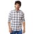 Spykar Blue Checked Full Sleeve Shirt for Men (Size: S)-MSHCS1BD133_Navy Blue
