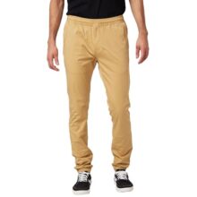 Spykar Mid Rise Khaki Trousers for Men (Size: 32)-MTRJG1BD022