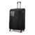Skybags Rubik Soft Case Large Size (Check-in) 8-Wheel Trolley Bag, Black | Spacious, Lightweight, Front Pocket, Durable Polyester Case Travel Luggage, Combination Lock, 5-Year Global Warranty
