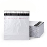 BonKaso Pack of 500 Poly Courier Bags with POD Sleeve 6×8 Inch | 52 Micron Tamper Proof Waterproof Security Envelopes Cover | Self Adhesive Shipping Mailers for E Commerce Packaging