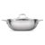 Treo by Milton Triply Stainless Steel Kadhai with Lid, 28 cm / 4600 ml