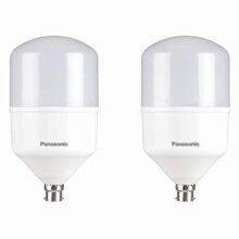 Panasonic 50W B22 LED Cool Day Light Bulb, Pack of 2, (PBUM04507-pk2)