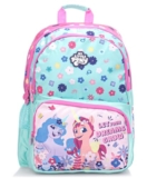 Striders My Little Pony Premium School Bag For Kids | Lightweight Trendy Backpack | Padded Comfortable Straps & Detachable Wings | Fun Magical Adventures | 16 Inches