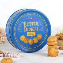 Cookieman Danish Butter Cookies – 330G | Authentic Danish Butter Cookies In Iconic Blue Tin – 330G