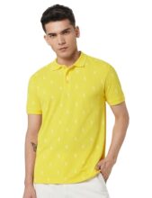 United Colors of Benetton Men’s Regular Fit Polo Shirt M (24P3P89J4240I_Yellow)